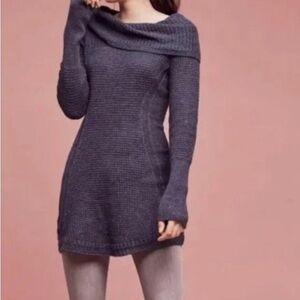 Anthropologie Angel of the North Women's XSP Sweater Rosie Cowl Neck Tunic